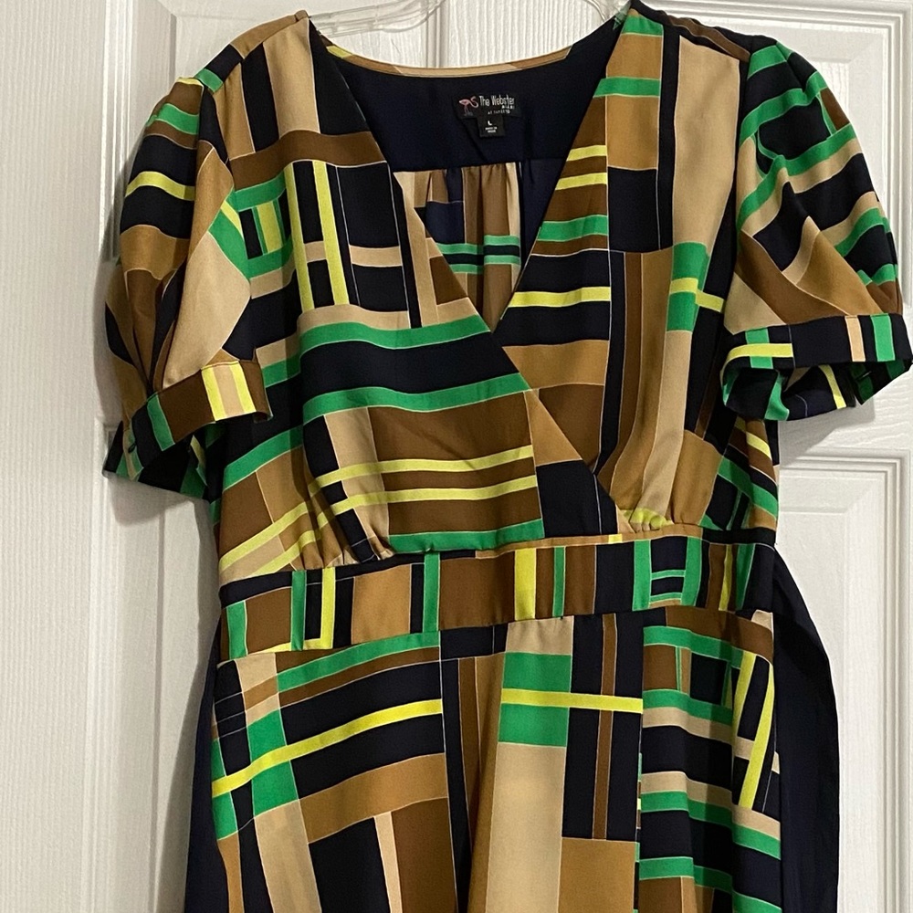 African print dress